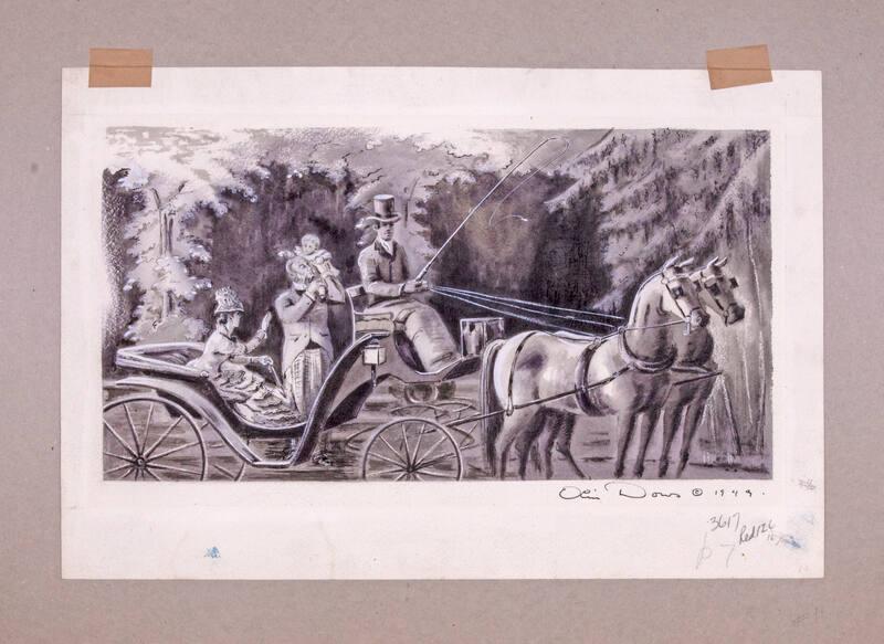 Illustration for Franklin Roosevelt at Hyde Park: James Roosevelt with Young F.D.R. and S.D.R.