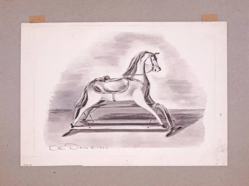 Illustration for Franklin Roosevelt at Hyde Park: Hobby Horse "Mexico"