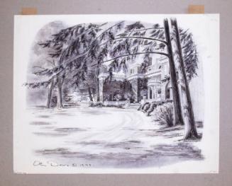 Illustration for Franklin Roosevelt at Hyde Park: View of Springwood
