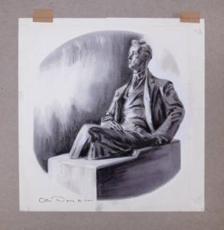 Illustration for Franklin Roosevelt at Hyde Park: The Troubetskoy Bronze