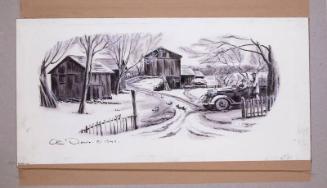Illustration for Franklin Roosevelt at Hyde Park: FDR in His Ford Automobile