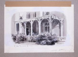Illustration for Franklin Roosevelt at Hyde Park: Lunch on the West Porch