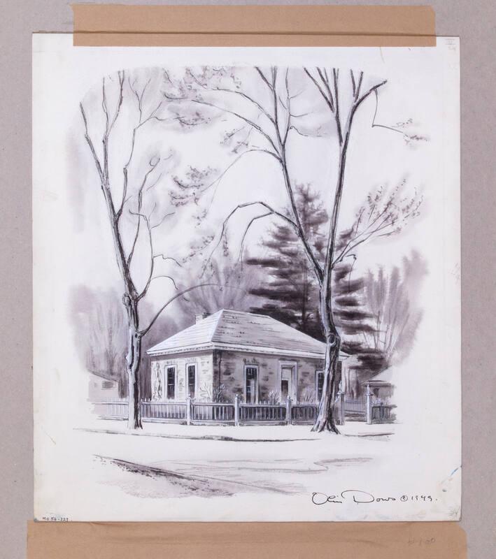 Illustration for Franklin Roosevelt at Hyde Park: James Roosevelt Memorial Library