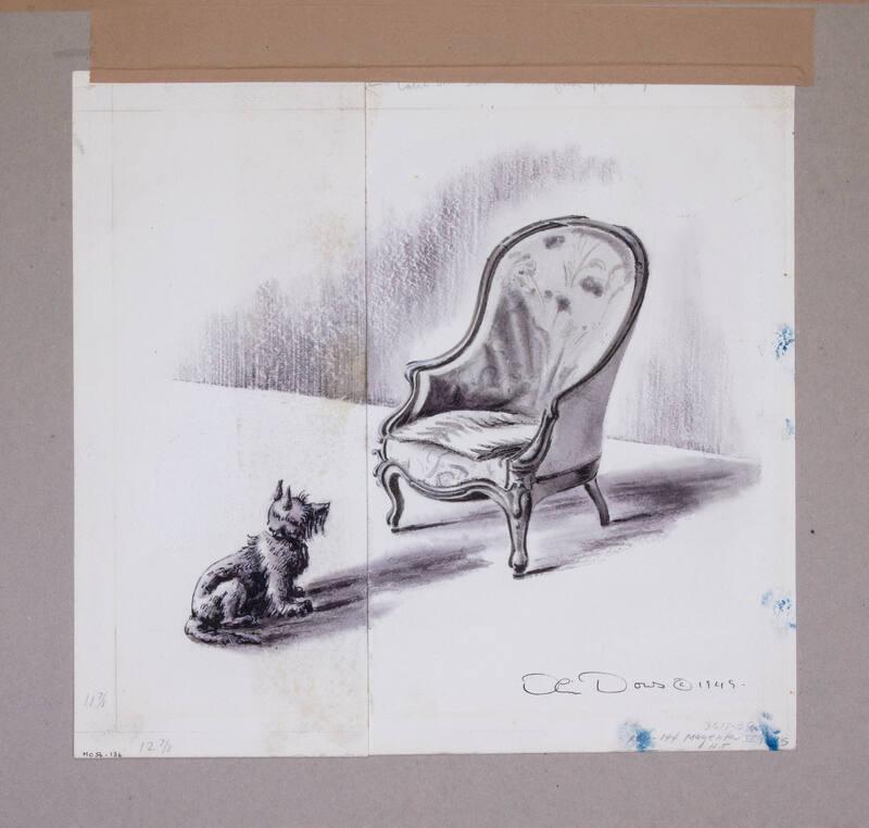 Illustration for Franklin Roosevelt at Hyde Park: Fala's Chair