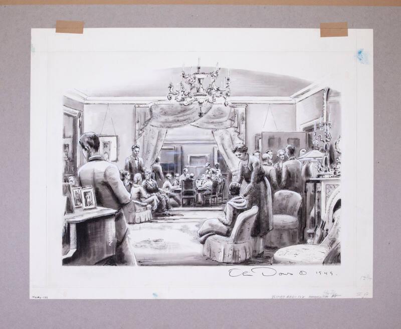 Illustration for Franklin Roosevelt at Hyde Park: Election Night