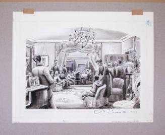 Illustration for Franklin Roosevelt at Hyde Park: Election Night