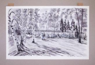 Illustration for Franklin Roosevelt at Hyde Park: Val-Kill Picnic