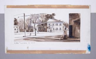 Illustration for Franklin Roosevelt at Hyde Park: Hyde Park Post Office