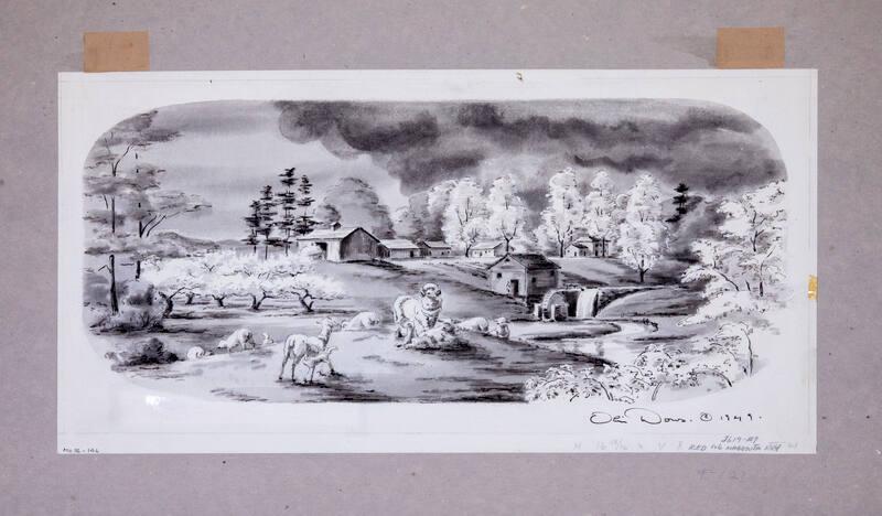 Illustration for Franklin Roosevelt at Hyde Park: Bard Hosack Farm