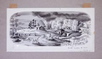 Illustration for Franklin Roosevelt at Hyde Park: Bard Hosack Farm