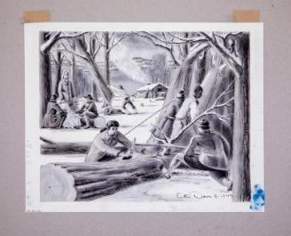 Illustration for Franklin Roosevelt at Hyde Park: First Settlers in Hyde Park