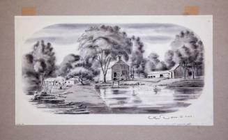 Illustration for Franklin Roosevelt at Hyde Park: Dickinson Grist and Saw Mill