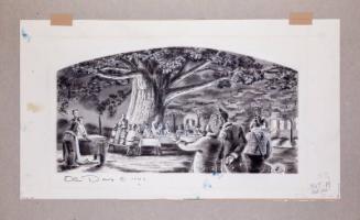 Illustration for Franklin Roosevelt at Hyde Park: Clambake for F.D.R. at the Henry Morgenthau's Place