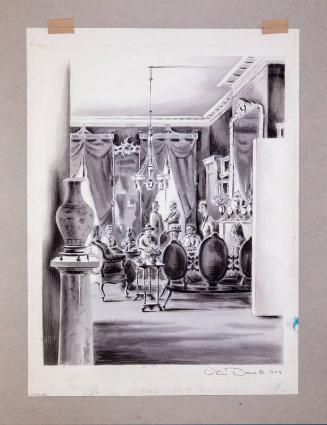 Illustration for Franklin Roosevelt at Hyde Park: "Steen Valetji"