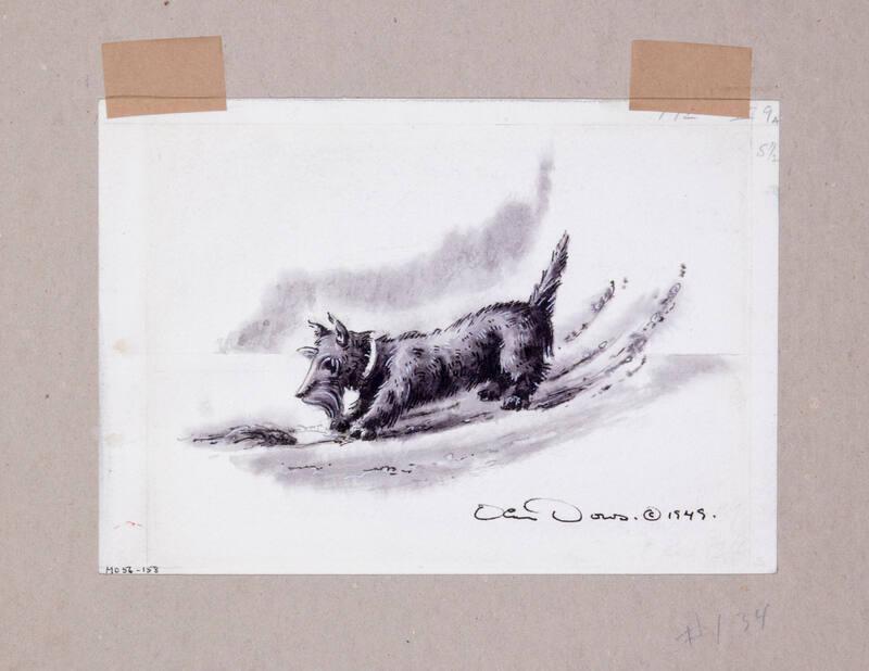 Illustration for Franklin Roosevelt at Hyde Park: Fala