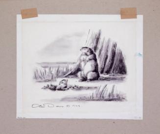 Illustration for Franklin Roosevelt at Hyde Park: Woodchucks