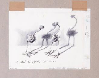 Illustration for Franklin Roosevelt at Hyde Park: Pipe Cleaner Birds on FDR's White House Desk