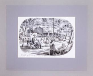 Illustration for Franklin Roosevelt at Hyde Park: Picnic for the King and Queen of England at "Top Cottage"