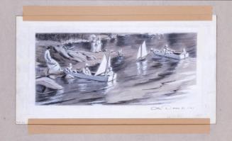 Illustration for Franklin Roosevelt at Hyde Park: Sailing Models at "Rosedale"