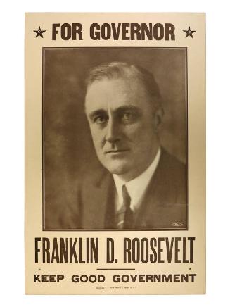 Roosevelt Campaign Poster, 1928