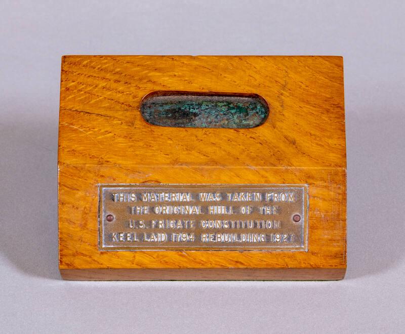 USS Constitution Paperweight