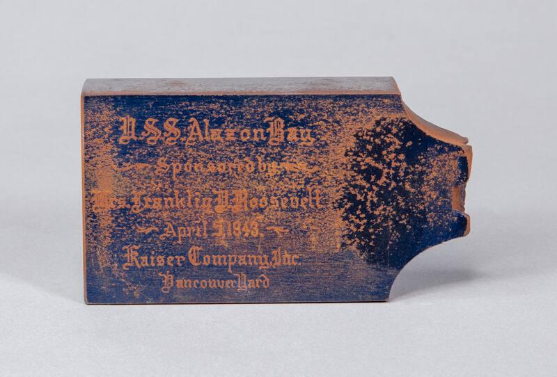 USS Alazon Bay Paperweight