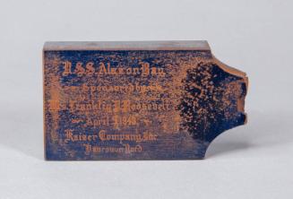 USS Alazon Bay Paperweight