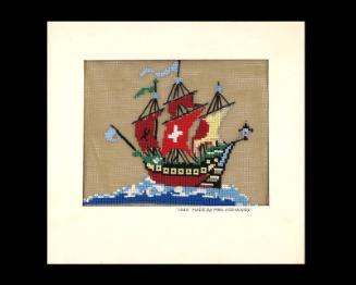 Sailing Ship Cross-Stitch