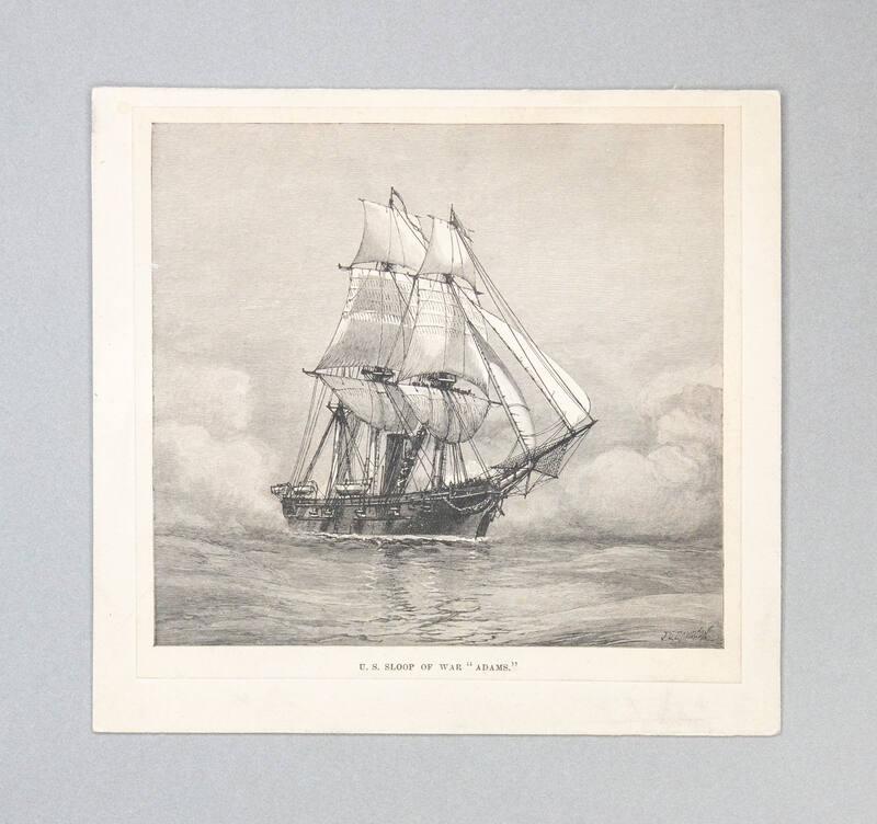 U.S. Sloop of War "Adams"