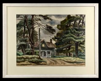 Painting of the Old Tompkin's Place