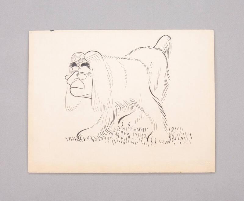 Caricature of Bernard Baruch