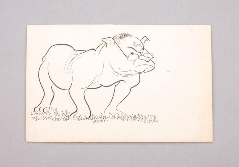 Caricature of Harold L. Ickes