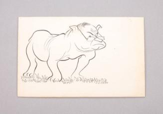 Caricature of Harold L. Ickes