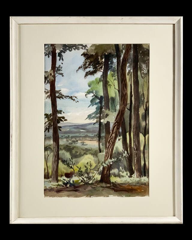 Painting of the View from Top Cottage
