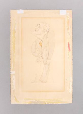 Caricature Portrait of Franklin D. Roosevelt