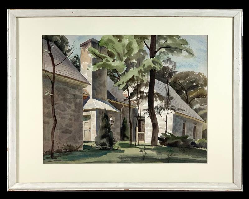 Painting of Top Cottage