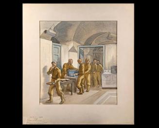 Guard Duty at U.S. Treasury: Kitchen