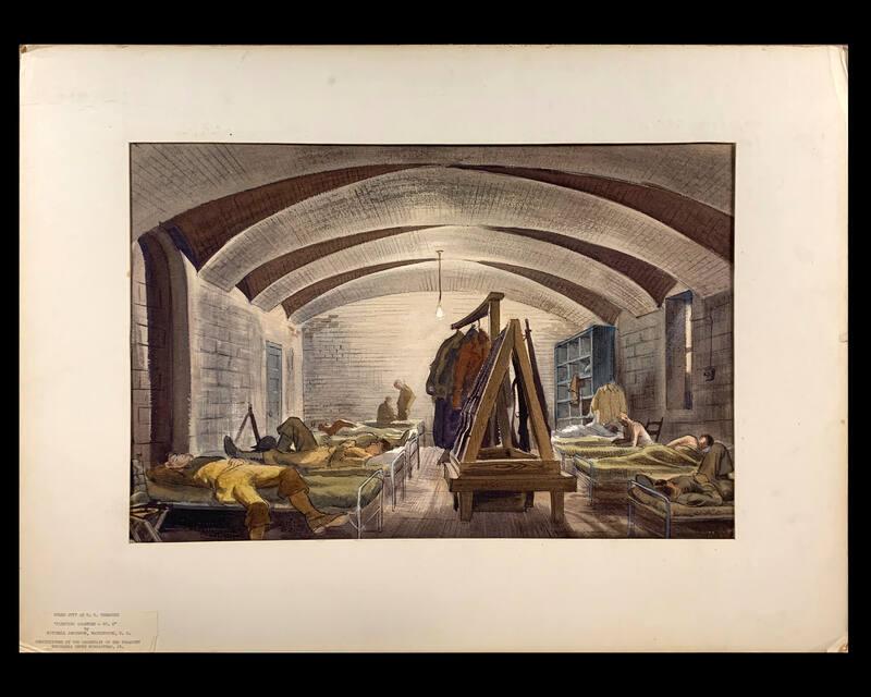 Guard Duty at U.S. Treasury: Sleeping Quarters - No. 2