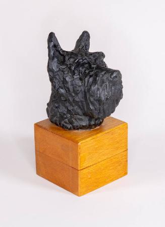 Scottie Dog Head Figurine