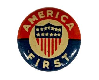 America First Button
