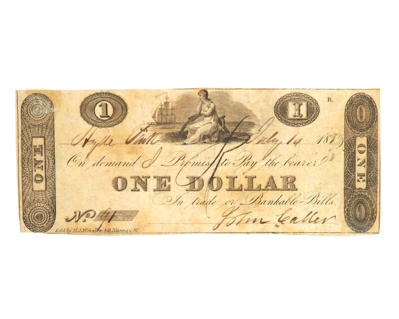 American One Dollar Promissory Note