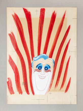 Caricature Portrait of Franklin D. Roosevelt