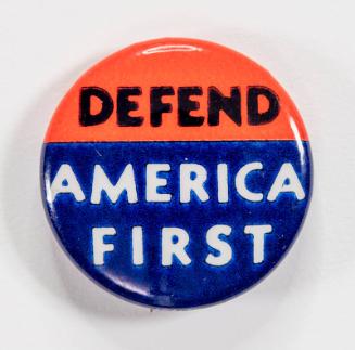Defend America First Button