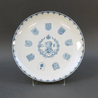 Coronation of King George VI and Queen Elizabeth Commemorative Plate