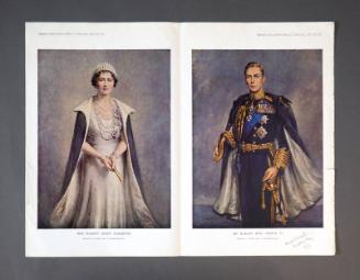 King George VI and Queen Elizabeth Portrait Prints