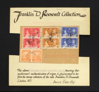 Stamps from Franklin Roosevelt's Collection