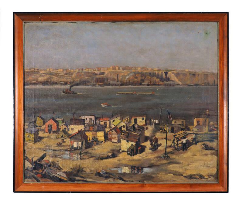 New York City Hooverville Painting