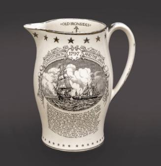 War of 1812 Naval Battle Commemorative Pitcher