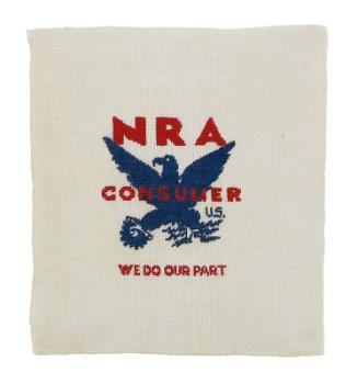 National Recovery Administration (NRA) Consumer Needlepoint