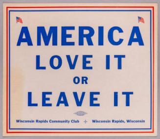 America, Love It or Leave It